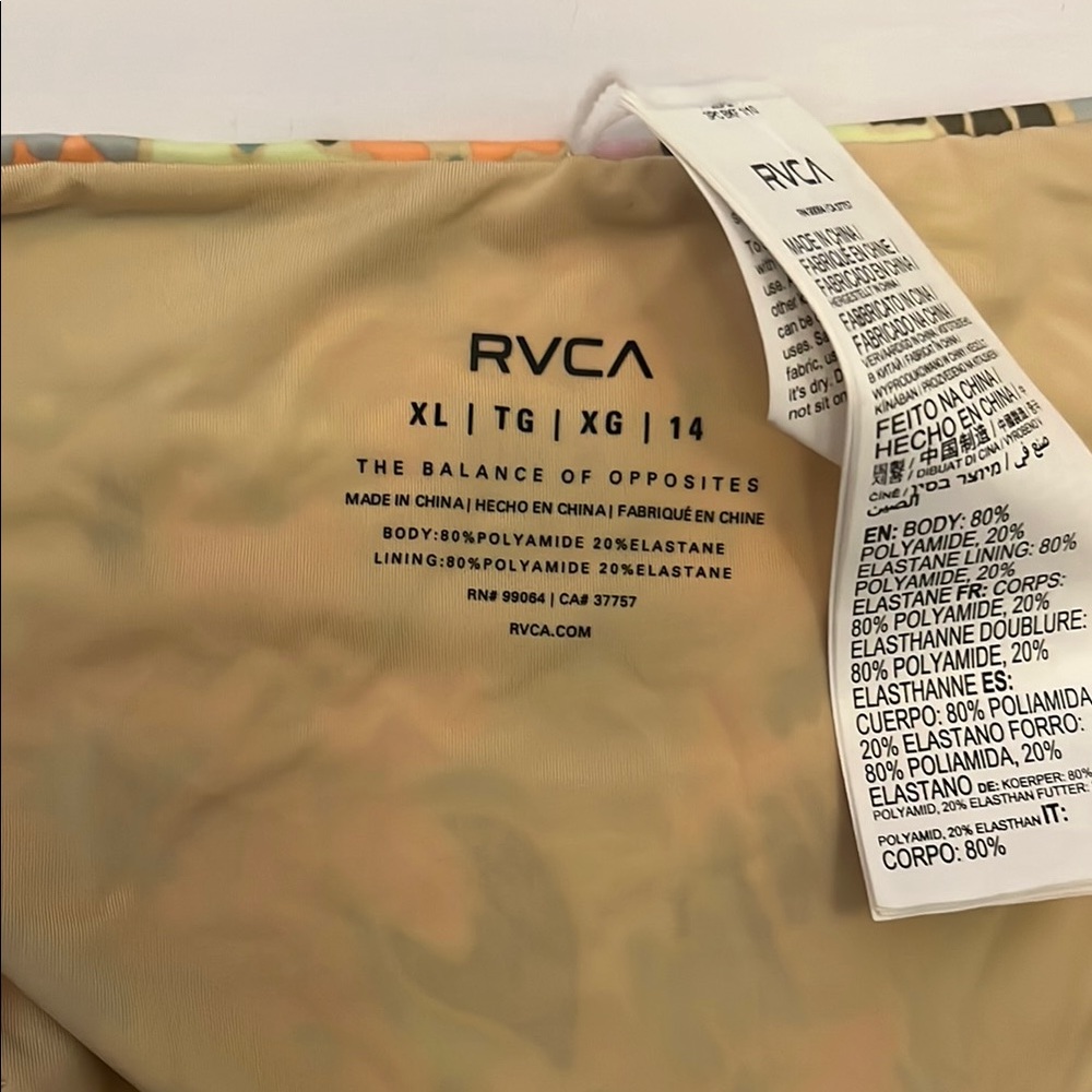 RVCA Floral Bikini Bottom - Picture 3 of 4